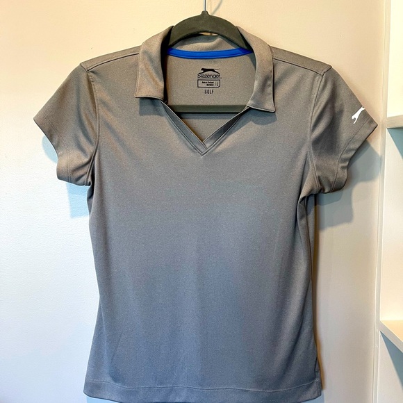 Girl’s L Slazenger Golf Polo Shirt - Picture 1 of 5